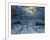 A Wintry Walk-Lowell Birge Harrison-Framed Giclee Print