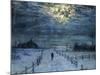 A Wintry Walk-Lowell Birge Harrison-Mounted Giclee Print