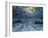 A Wintry Walk-Lowell Birge Harrison-Framed Giclee Print