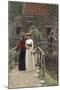 A Wistful Glance, 1897-Edmund Blair Leighton-Mounted Giclee Print