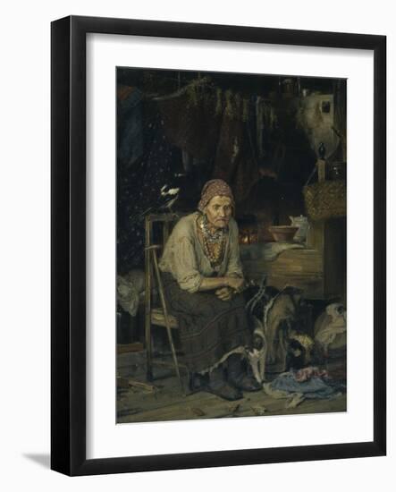 A Witch, 1879-Konstantin Apollonovich Savitsky-Framed Giclee Print