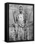 A Witch-Doctor, Uganda, Africa, 1936-null-Framed Stretched Canvas