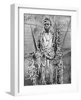 A Witch-Doctor, Uganda, Africa, 1936-null-Framed Giclee Print