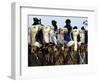 A Wodabe Man Waits to Perform a Dance of Male Beauty at a Festival in Ingall, Niger, Sept. 25, 2003-Christine Nesbitt-Framed Photographic Print