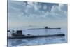 A Wolfpack of German U-Boat Submarines-null-Stretched Canvas