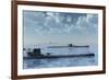 A Wolfpack of German U-Boat Submarines-null-Framed Art Print