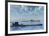 A Wolfpack of German U-Boat Submarines-null-Framed Art Print