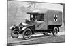 A Wolseley Ambulance Presented to the Birmingham Branch of the British Red Cross Society-null-Mounted Photographic Print