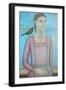 A Woman and a Blackbird are One-Ruth Addinall-Framed Giclee Print