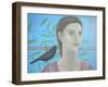 A Woman and a Blackbird are One-Ruth Addinall-Framed Giclee Print