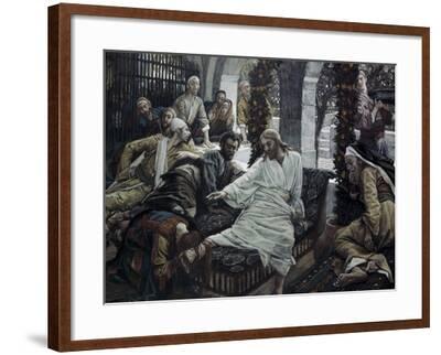 'A Woman Anoints the Feet of Jesus' Giclee Print - James Tissot ...