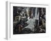 A Woman Anoints the Feet of Jesus-James Tissot-Framed Giclee Print