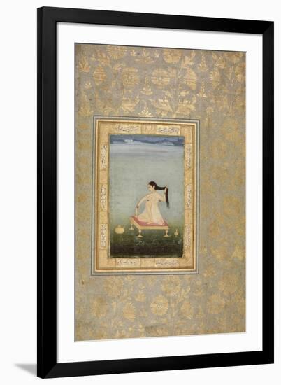 A Woman at Her Toilet-null-Framed Giclee Print