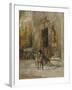 A Woman at Prayer in a Church-Mose Bianchi-Framed Giclee Print