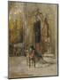 A Woman at Prayer in a Church-Mose Bianchi-Mounted Giclee Print