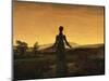 A Woman at Sunset or Sunrise-Caspar David Friedrich-Mounted Photographic Print