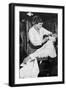 A Woman Barber, 1917-null-Framed Giclee Print