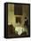 A Woman by a Dining Table-Carl Holsoe-Framed Stretched Canvas