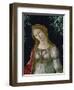 A Woman, Central Figure, Detail from Primavera-Sandro Botticelli-Framed Giclee Print