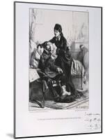 A Woman Feeding a Wounded Soldier Soup, Siege of Paris, Franco-Prussian War, 1870-Auguste Bry-Mounted Giclee Print