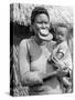 A Woman from the Sara-Kaba Tribe, Congo Republic, Africa, 1936-null-Stretched Canvas