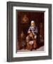 A Woman Grooming Her Child's Hair-Michael Sweerts-Framed Giclee Print