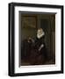 A Woman Holding a Mirror, 1625-Pieter Codde-Framed Giclee Print