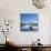 A Woman in a Sea Kayak Paddles on Trillium Lake, Oregon, USA-Gary Luhm-Photographic Print displayed on a wall