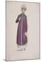A Woman in a Walking Dress, C1810-W Read-Mounted Giclee Print