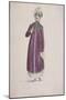 A Woman in a Walking Dress, C1810-W Read-Mounted Giclee Print