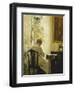 A Woman in an Interior-Carl Holsoe-Framed Giclee Print