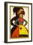 A Woman in Traditional Costume from Central Portugal - Tomar-null-Framed Art Print