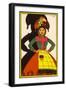 A Woman in Traditional Costume from Central Portugal - Tomar-null-Framed Art Print
