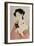 A Woman in Underclothes, 1918-Hashiguchi Goyo-Framed Giclee Print