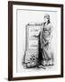 A Woman Is Equal to a Man, Printed by Lemercier and Co., Paris, 1881 (Litho)-French-Framed Giclee Print