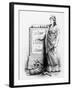 A Woman Is Equal to a Man, Printed by Lemercier and Co., Paris, 1881 (Litho)-French-Framed Giclee Print