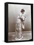 A Woman Modeling a Japanese Kimono, New York, 1904-Byron Company-Framed Stretched Canvas