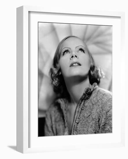 A WOMAN OF AFFAIRS, 1929 directed by CLARENCE BROWN with Greta Garbo (b/w photo)-null-Framed Photo