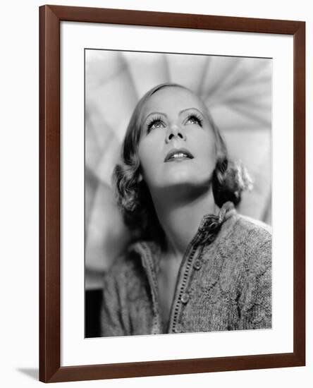 A WOMAN OF AFFAIRS, 1929 directed by CLARENCE BROWN with Greta Garbo (b/w photo)-null-Framed Photo