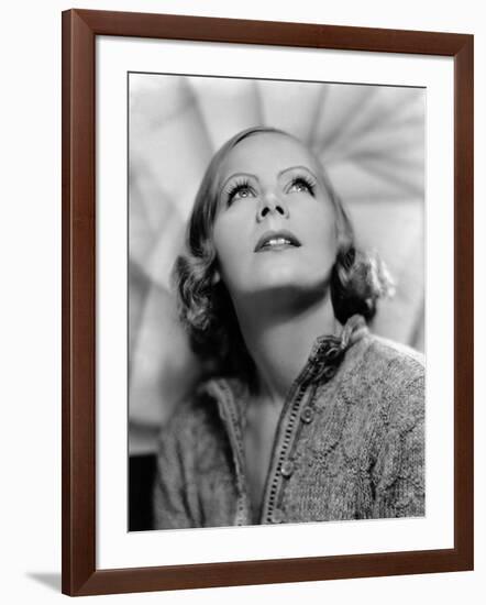 A WOMAN OF AFFAIRS, 1929 directed by CLARENCE BROWN with Greta Garbo (b/w photo)-null-Framed Photo