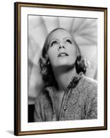 A WOMAN OF AFFAIRS, 1929 directed by CLARENCE BROWN with Greta Garbo (b/w photo)-null-Framed Photo