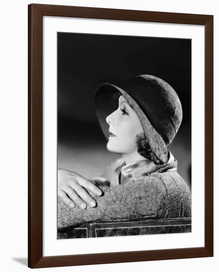 A WOMAN OF AFFAIRS, 1929 directed by CLARENCE BROWN with Greta Garbo (b/w photo)-null-Framed Photo