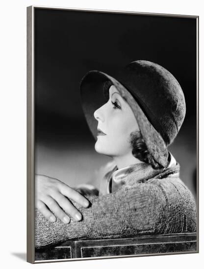 A WOMAN OF AFFAIRS, 1929 directed by CLARENCE BROWN with Greta Garbo (b/w photo)-null-Framed Photo