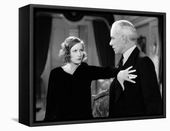 A WOMAN OF AFFAIRS, 1929 directed by CLARENCE BROWN with Greta Garbo / Lewis Stone (photo)-null-Framed Stretched Canvas