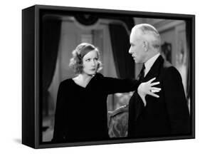 A WOMAN OF AFFAIRS, 1929 directed by CLARENCE BROWN with Greta Garbo / Lewis Stone (photo)-null-Framed Stretched Canvas