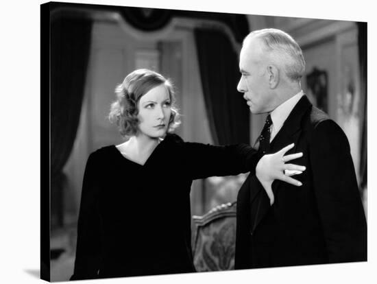 A WOMAN OF AFFAIRS, 1929 directed by CLARENCE BROWN with Greta Garbo / Lewis Stone (photo)-null-Stretched Canvas