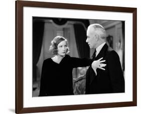 A WOMAN OF AFFAIRS, 1929 directed by CLARENCE BROWN with Greta Garbo / Lewis Stone (photo)-null-Framed Photo