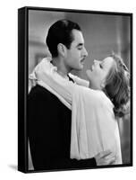 A WOMAN OF AFFAIRS, 1929 directed by CLARENCE BROWN with John Gilbert / Greta Garbo (b/w photo)-null-Framed Stretched Canvas