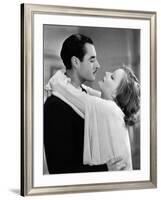 A WOMAN OF AFFAIRS, 1929 directed by CLARENCE BROWN with John Gilbert / Greta Garbo (b/w photo)-null-Framed Photo