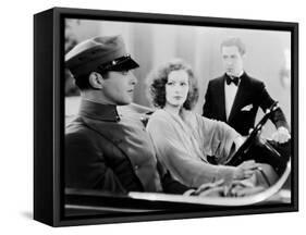 A Woman Of Affairs, Douglas Fairbanks Jr., Greta Garbo, Johnny Mack Brown, 1928-null-Framed Stretched Canvas